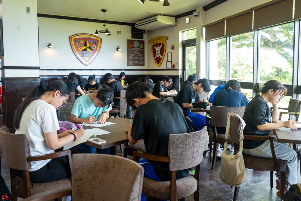 Camp Schwab Hosts the Summer English Program