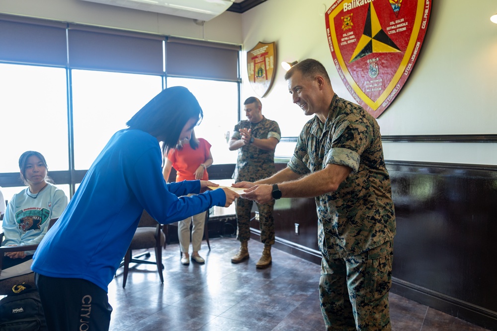 Camp Schwab Hosts the Summer English Program