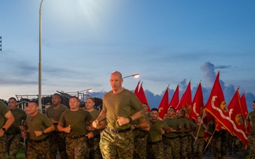 Sergeant Major of the Marine Corps leads run with 1st MAW staff noncommissioned officers