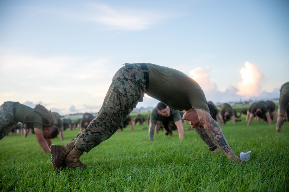 Sergeant Major of the Marine Corps leads run with 1st MAW staff noncommissioned officers