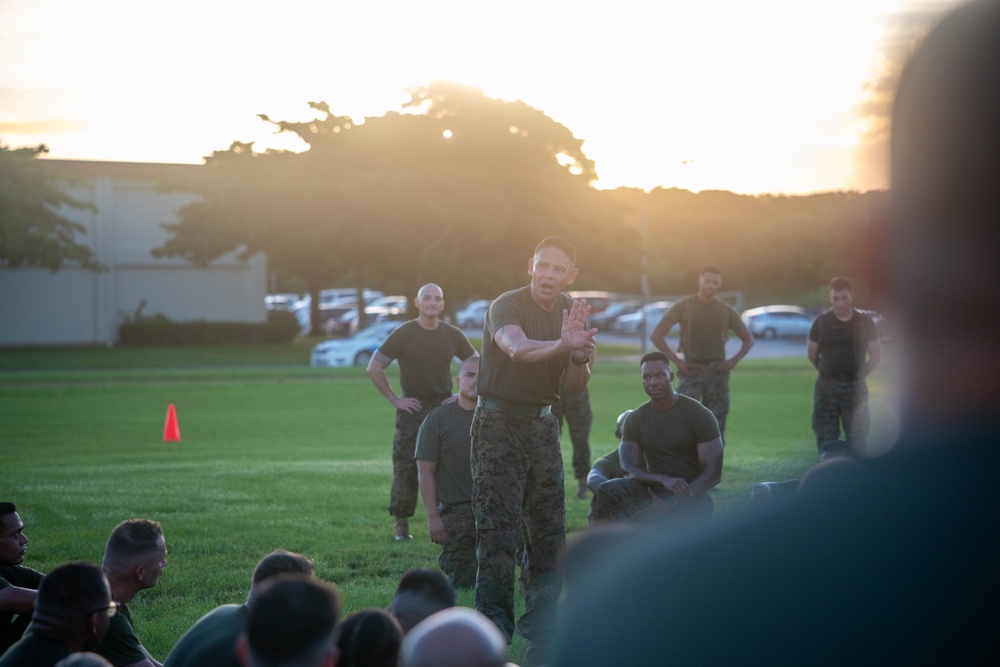 Sergeant Major of the Marine Corps leads run with 1st MAW staff noncommissioned officers