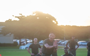 Sergeant Major of the Marine Corps leads run with 1st MAW staff noncommissioned officers