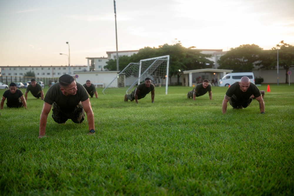 Sergeant Major of the Marine Corps leads run with 1st MAW staff noncommissioned officers
