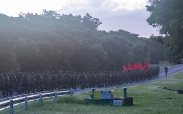 Sergeant Major of the Marine Corps leads run with 1st MAW staff noncommissioned officers
