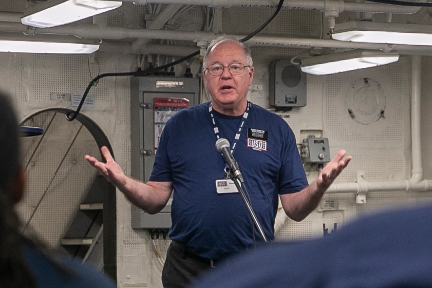 USO Sasebo Thanks USS Tripoli’s Supply Department