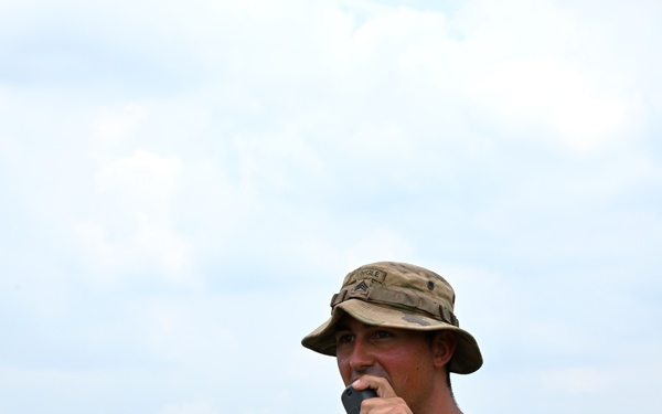 130th Engineer Brigade Constructs Road during SGS 25