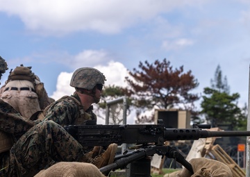 III MEF Support Battalion executes live-fire machine gun range