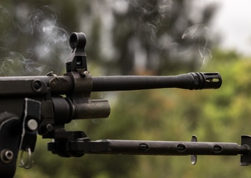 III MEF Support Battalion executes live-fire machine gun range