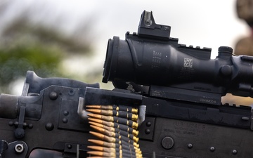 III MEF Support Battalion executes live-fire machine gun range