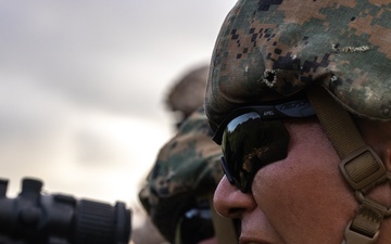 III MEF Support Battalion executes live-fire machine gun range