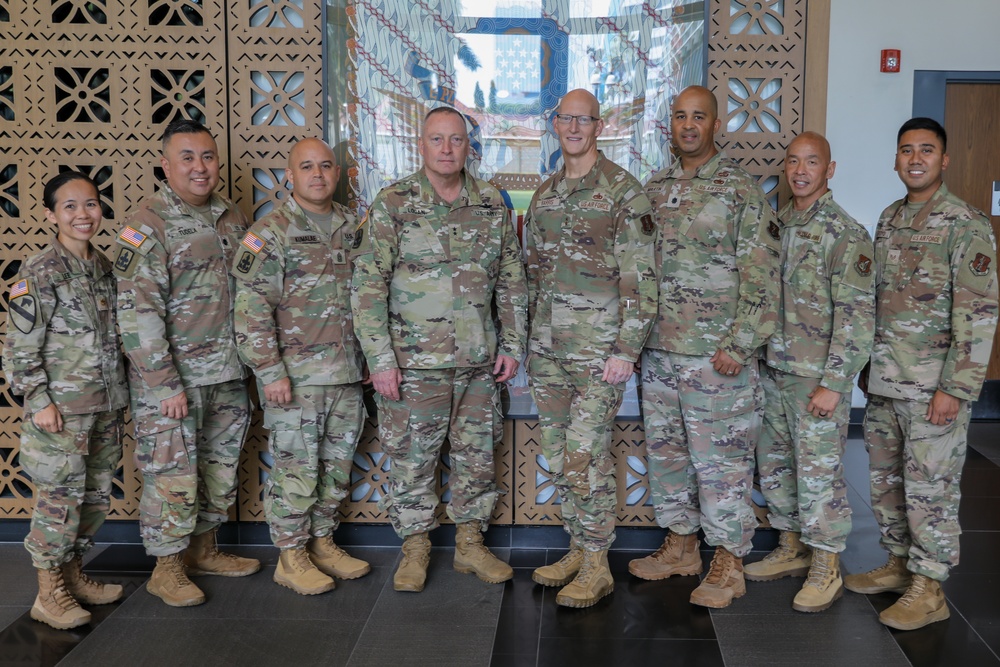 Hawaii Adjutant General visits Super Garuda Shield 25