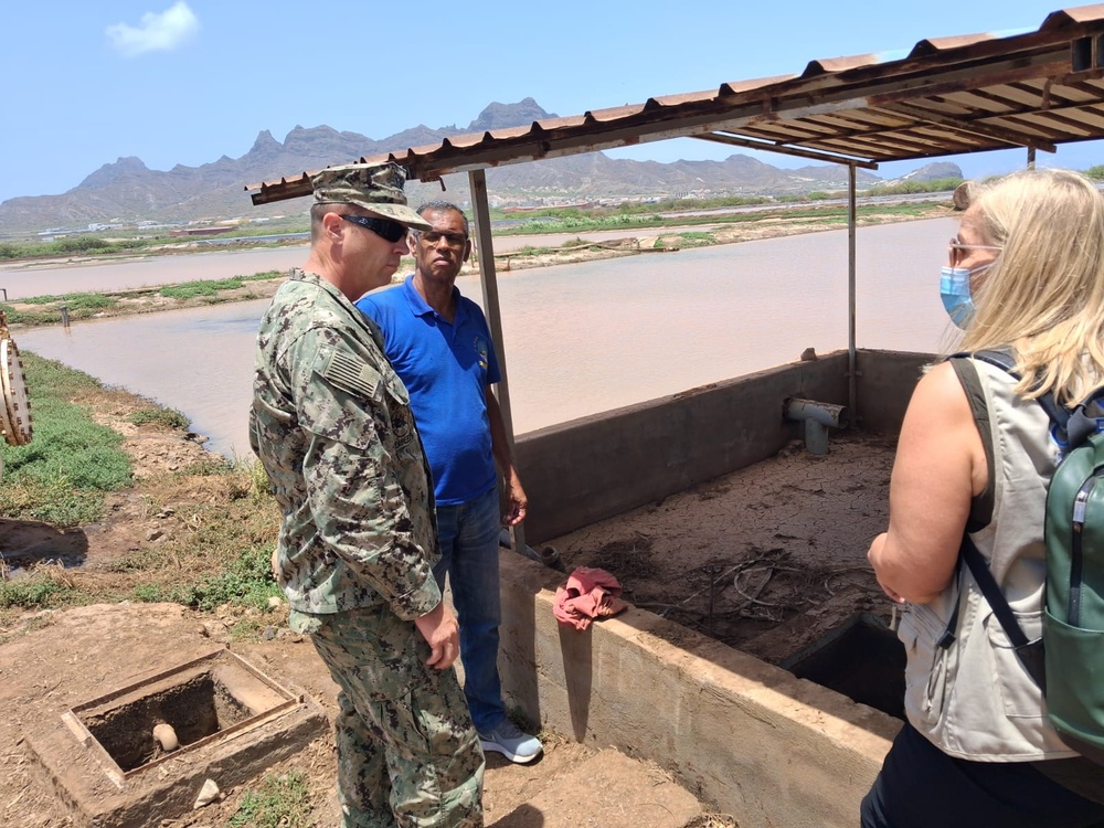 Seabees and Partners Assess Flood Damage in Cabo Verde