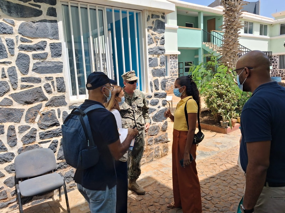 Seabees and Partners Assess Flood Damage in Cabo Verde