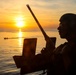 GM2 Joshua Civitic stands watch during sea-and-anchor detail