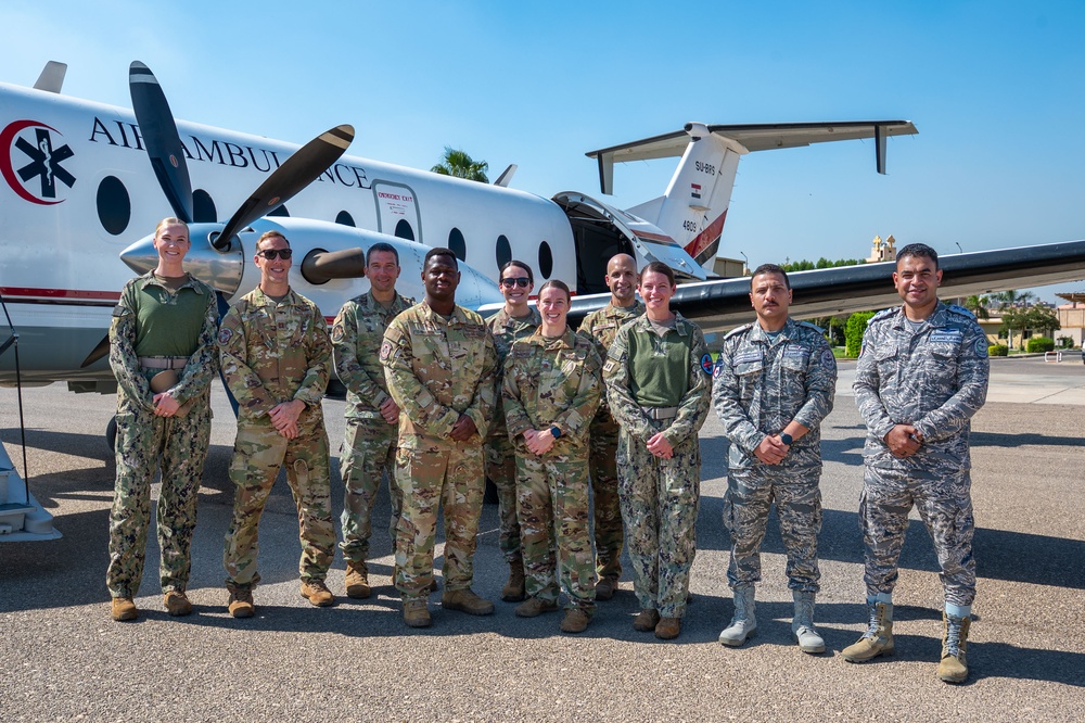 BRIGHT STAR 25: Joint service and multinational skill aeromedical skill exchange