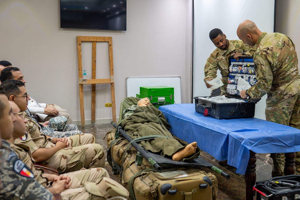 BRIGHT STAR 25: Joint service and multinational skill aeromedical skill exchange