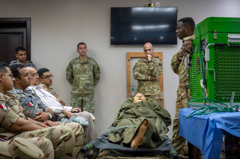 BRIGHT STAR 25: Joint service and multinational skill aeromedical skill exchange