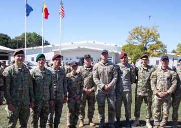 US and Romanian Soldiers Graduate Sabalauski Air Assault School at MKAB
