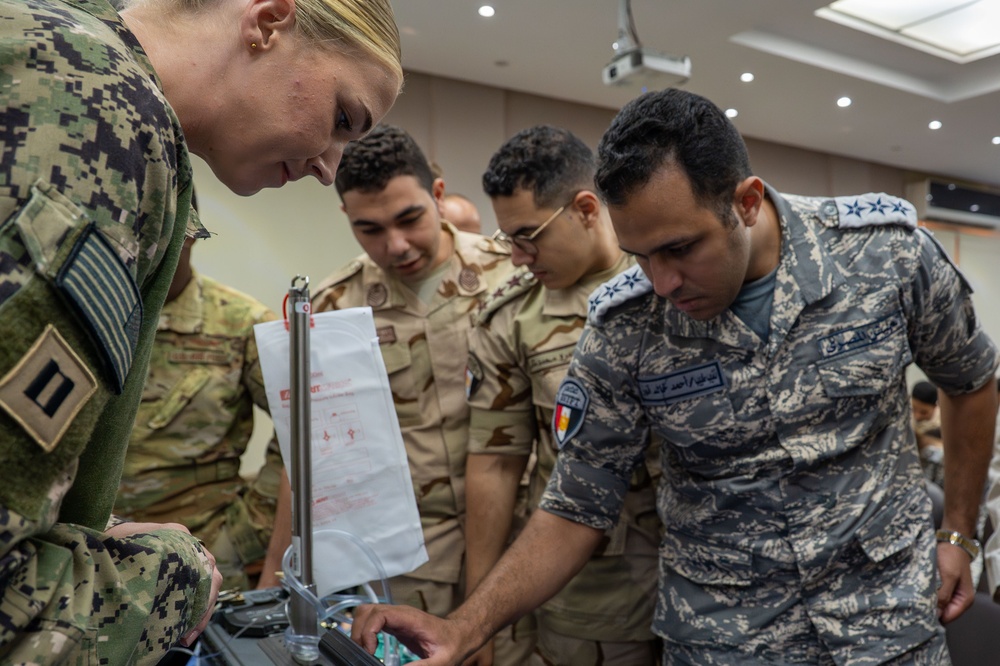 BRIGHT STAR 25: Joint service and multinational skill aeromedical skill exchange