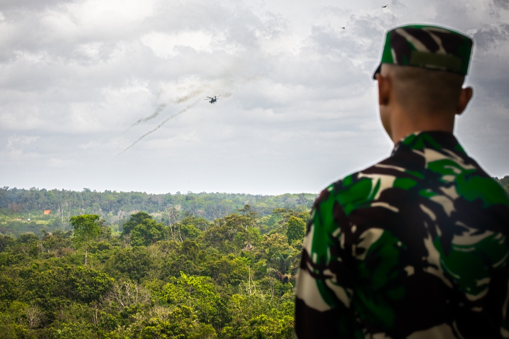 Garuda Shield holds it's annual exercise between the Indonesian National Armed Forces and U.S. Military