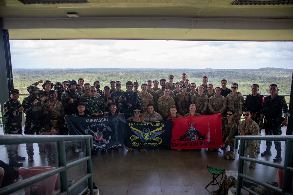 Garuda Shield holds it's annual exercise between the Indonesian National Armed Forces and U.S. Military