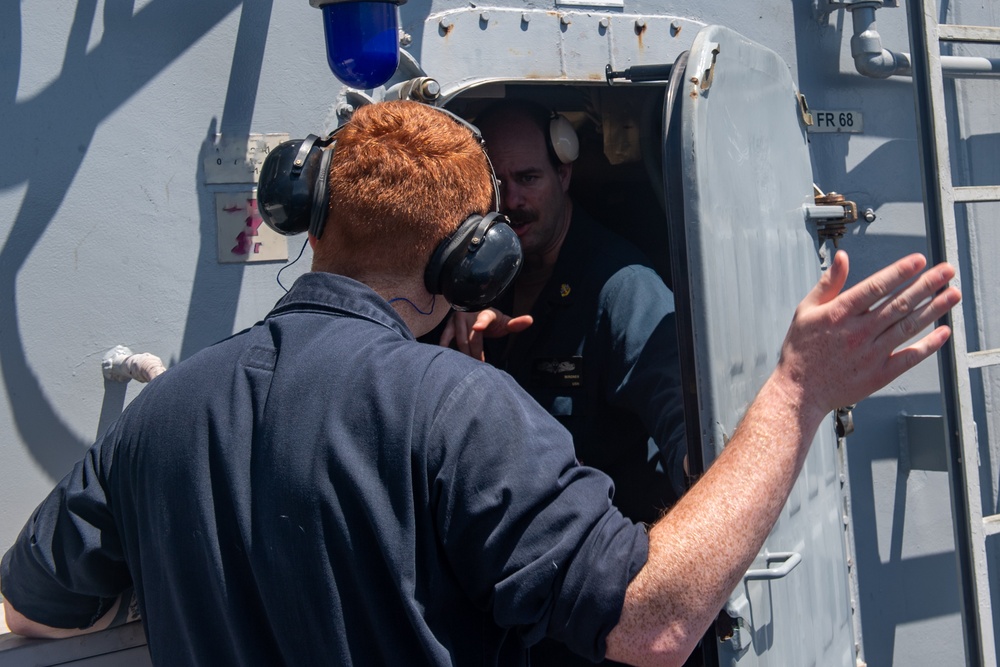 USS America (LHA 6) Conducts CIWS PACFIRE