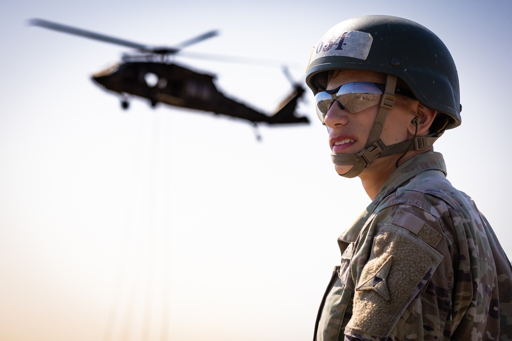 The Sabalauski Air Assault School Conducts UH-60 Black Hawk Rappels in Romania