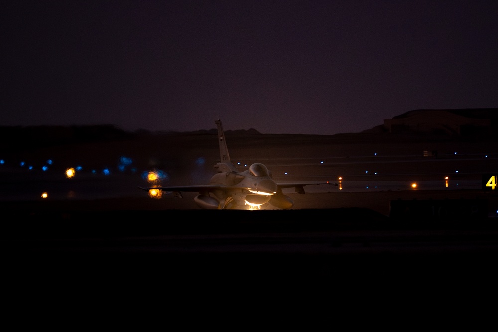 USAF and EAF Combined Military Air Operations BRIGHT STAR 25