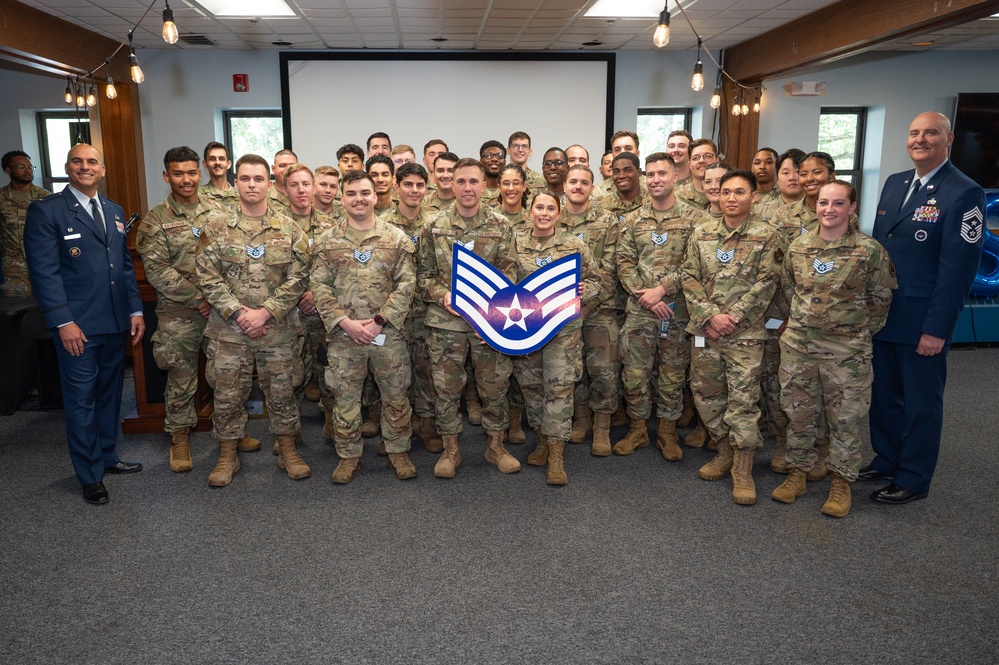 Community celebrates staff sergeant selects