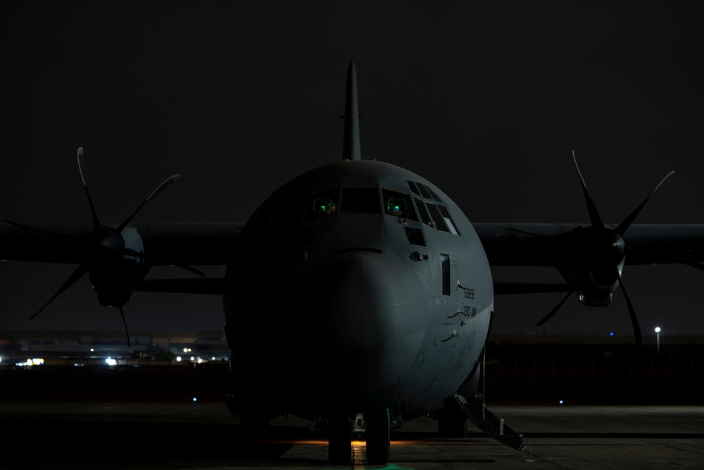 130th Airlift and 1-143 Infantry Regiment Conducts Airborne Operations BRIGHT STAR 25