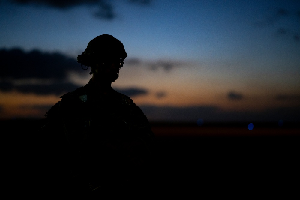 130th Airlift and 1-143 Infantry Regiment Conducts Airborne Operations BRIGHT STAR 25