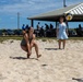 Marines with Personnel Administration School host a beach bash event