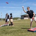 Marines with Personnel Administration School host a beach bash event