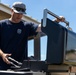 Marines with Personnel Administration School host a beach bash event