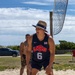 Marines with Personnel Administration School host a beach bash event
