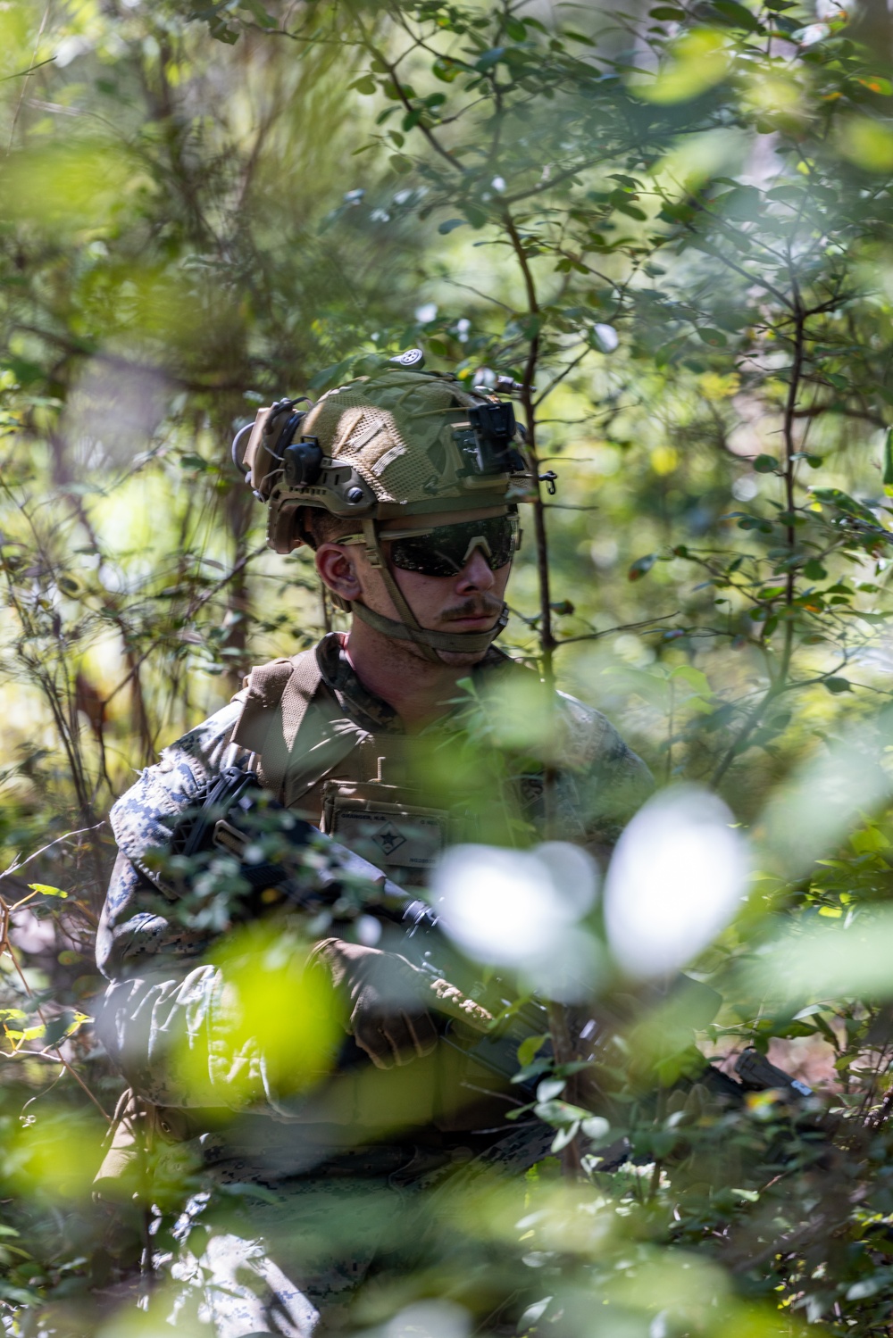 Marines with Infantry Small Unit Leadership Course participate in a combined arms live fire exercise
