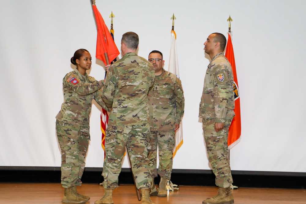 7th Signal Command HHC Change of Command