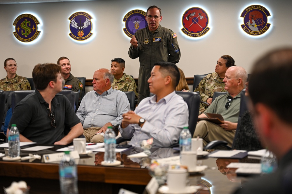 Altus Air Force Base hosts staff delegation visit