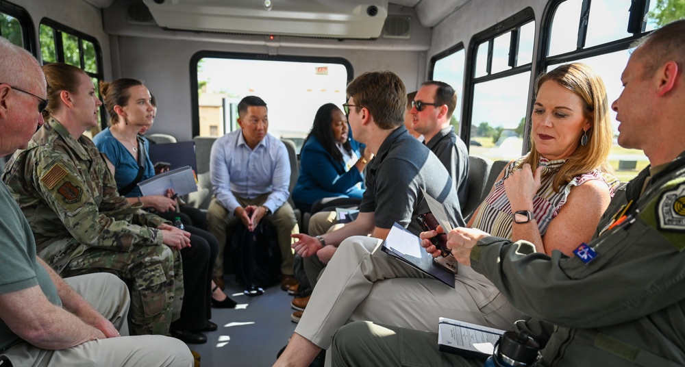Altus Air Force Base hosts staff delegation visit