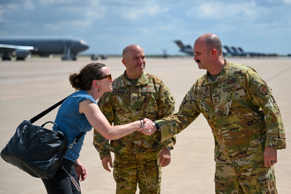 Altus Air Force Base hosts staff delegation visit