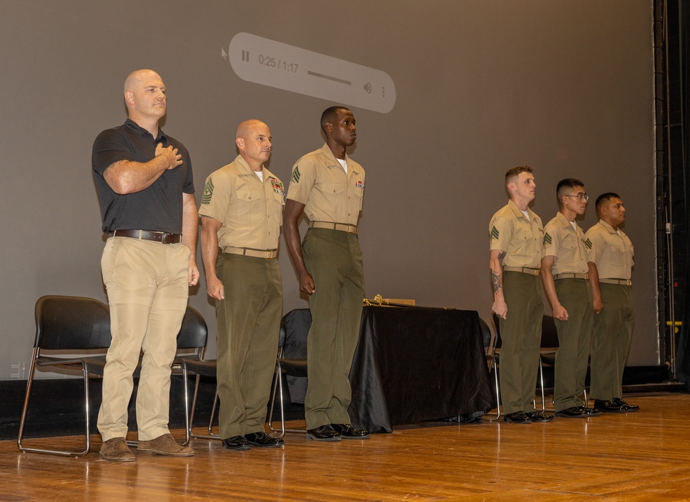 Corporals School 7-25 Graduation