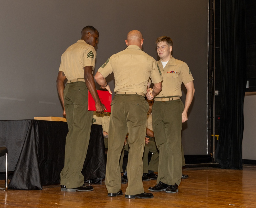 Corporals School 7-25 Graduation