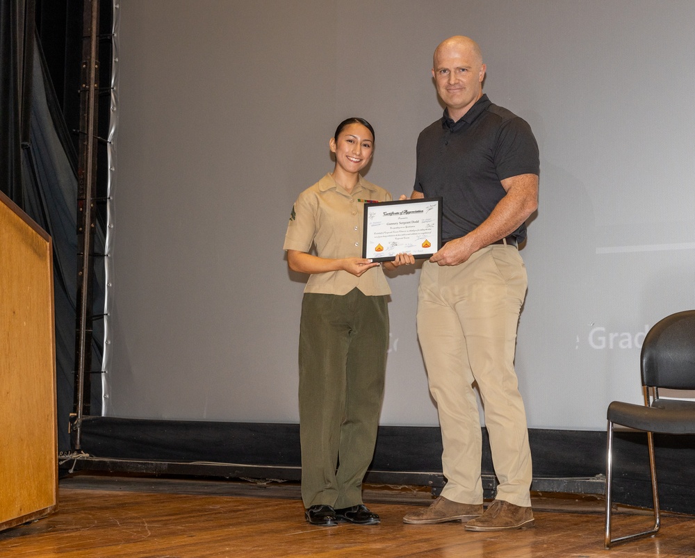 Corporals School 7-25 Graduation