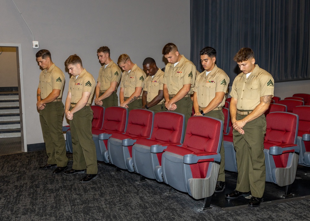 Corporals School 7-25 Graduation
