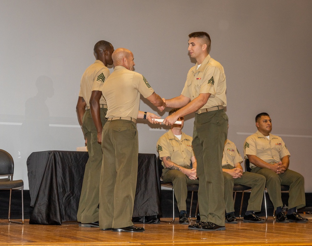 Corporals School 7-25 Graduation