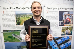 Adam Tallman Wins 2025 USACE Cost Engineer of the Year For Civil Works