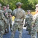 Maj. Gen. Laura McHugh visits Live Fire Shoot House Master Trainer Course