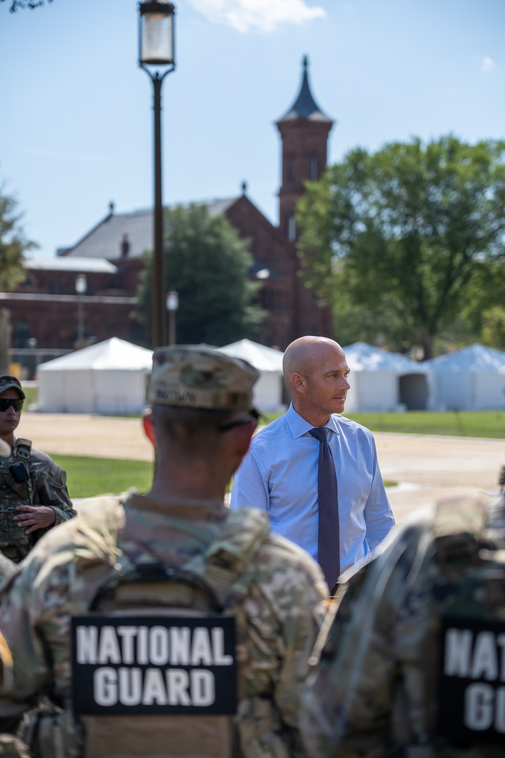U.S. Rep William Timmons Visits Troops in Washington, D.C.