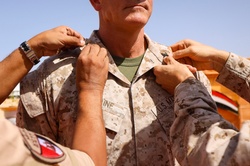 U.S. Marine promotes to colonel during BRIGHT STAR 25 [Image 1 of 8]