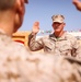 U.S. Marine promotes to colonel during BRIGHT STAR 25